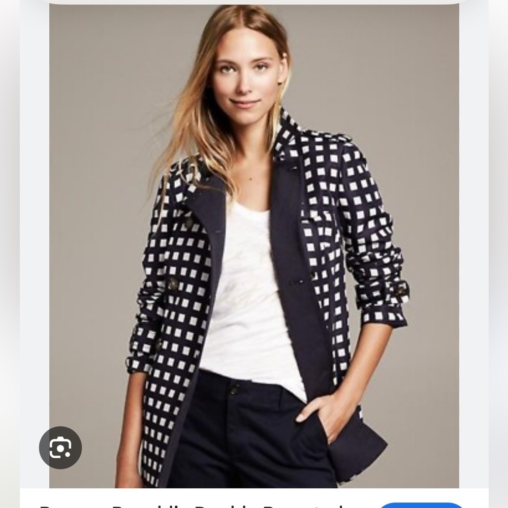 Banana republic short trenchcoat
